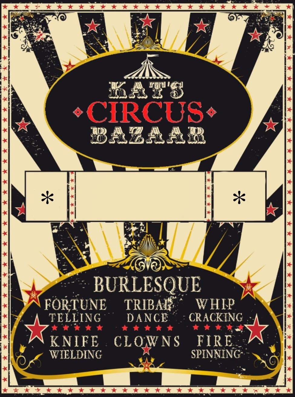 Vintage Circus Poster